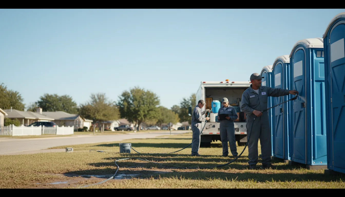 Long-Term Portable Toilet Rental in De Soto, KS near me